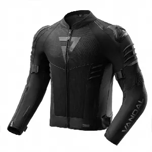 Rebelhorn VANDAL 2 AIR BLACK TEXTILE MOTORCYCLE JACKET