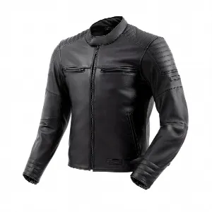 Rebelhorn HUNTER 2 BLACK LEATHER MOTORCYCLE JACKET