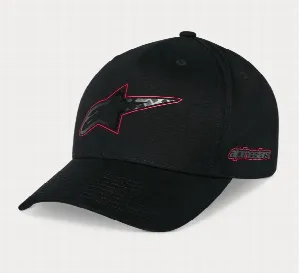 Alpinestars Hat Carbon Fiber Snapback Black One Size