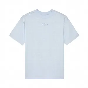 FOX T-SHIRT FOX LADY WORDMARK OS PALE BLUE