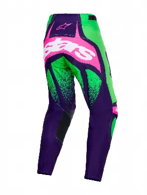Alpinestars Pants Techstar Nomur Purple/Green/Fluo Pink