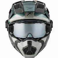 CKX Helmet Titan AMS Concordia Grey Gloss + Goggles