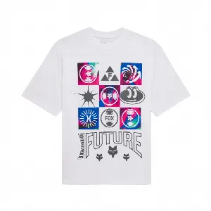 FOX T-SHIRT FOX IMAGE COSMO MW OVERSIZED 1 WHITE