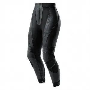 Rebelhorn DIVA WOMEN BLACK LEATHER MOTORCYCLE PANTS