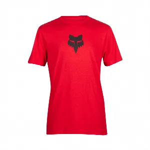 FOX Head Ss Prem Tee Flame Red