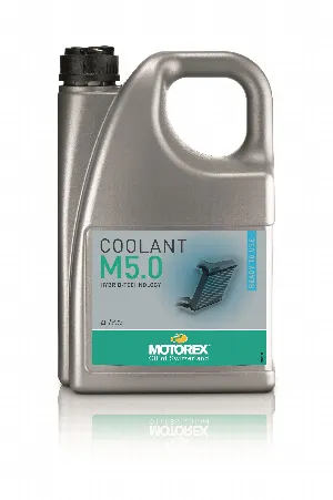 Motorex Coolant M5.0 Ready To Use 4 ltr (4) green/blue colour