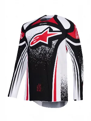 Alpinestars Jersey Techstar Nomur Black/White/Red
