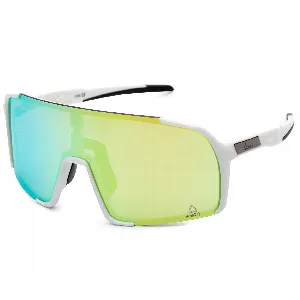 Amoq Asteroid Sunglasses White - Yellow Mirror