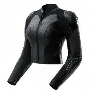Rebelhorn DIVA RS WOMEN BLACK LEATHER MOTOCYCLE JACKET
