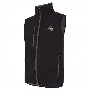 AMOQ Race Softshell Vest Black