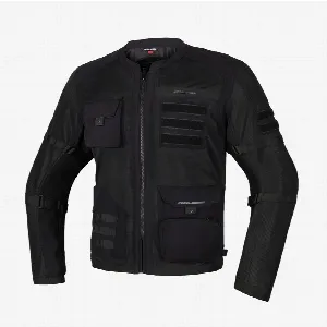Rebelhorn BRUTALE BLACK TEXTILE MOTORCYCLE JACKET
