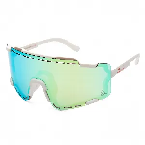 Amoq Align Performance Sunglasses White - Yellow Mirror