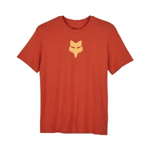 FOX T-SHIRT FOX LADY HEAD ATOMIC ORANGE