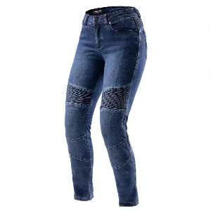Rebelhorn AGNESS 2 WOMEN WASHED BLUE MOTORCYCLE JEANS MONOLAYER 24/30