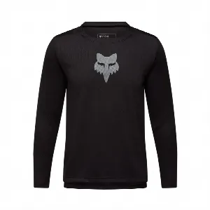 FOX BICYCLE SHIRT LONG-SLEEVED FOX JUNIOR RANGER BICYCLE SHIRT LONG-SLEEVED FOX HEAD BLA