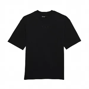 FOX T-SHIRT FOX WORDMARK OV TEE BLACK