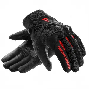 Rebelhorn CORE BLACK RED MOTORCYCLE GLOVES