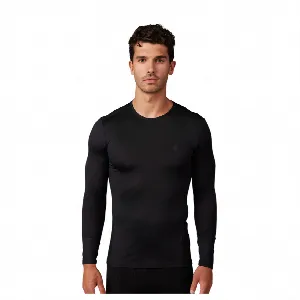 FOX Tecbase Ls Shirt  Black