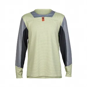 FOX JUNIOR DEFEND CACTUS YS long sleeve cycling jersey.
