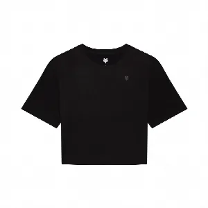 FOX T-SHIRT FOX LADY FORUMS SS TECH TEE BLACK