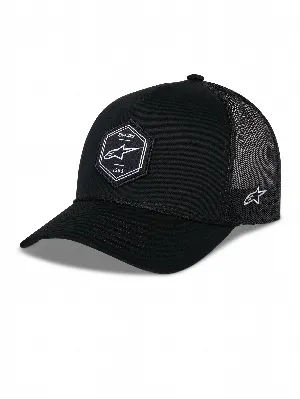 Alpinestars Hat Hexeon Trucker Snapback Black/Black One Size